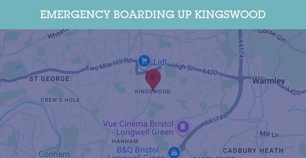 Emergency Boarding Up Services in Kingswood - KT postcode