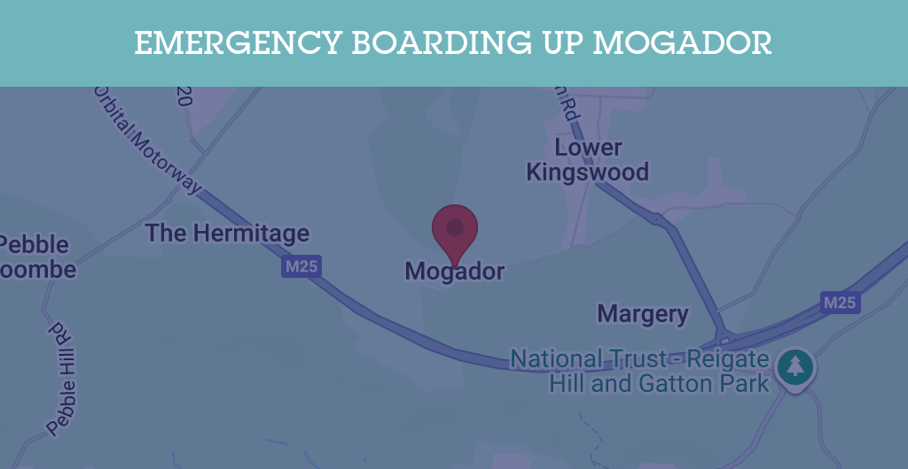Emergency Boarding Up Services in Mogador - KT postcode