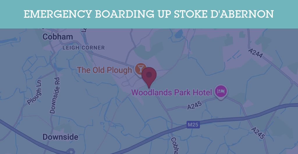 Emergency Boarding Up Services in Stoke d'Abernon - KT postcode