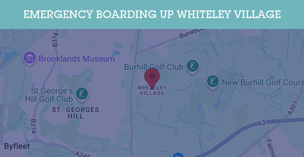 Emergency Boarding Up Services in Whiteley Village - KT postcode