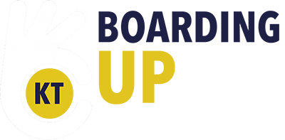 Boarding Up Kingston Logo